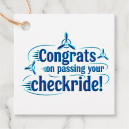 おめでとうのチェックライド通過！ フェイバータグ