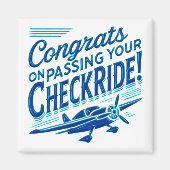 おめでとうのチェックライド通過! マグネット (正面)