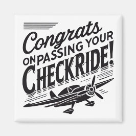 おめでとうのチェックライド通過！ マグネット