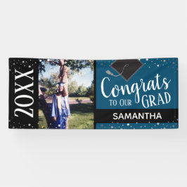 おめでとうの卒業写真への任意の年 横断幕