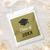 おめでとうの卒業式の上限クラス（任意の年） フェイバーバッグ (クリップ留めされた状態)