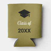 おめでとうの卒業式の上限クラス（任意の年） 缶クーラー (正面)