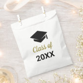 おめでとうの卒業式クラス任意の年の卒業式キャップ フェイバーバッグ (クリップ留めされた状態)