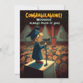 おめでとうの卒業式 – 笑顔の少年オンステージ シーズンカード (正面)