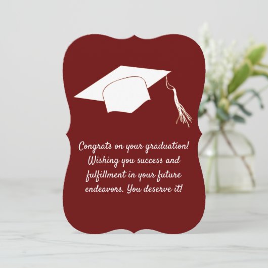 おめでとうの卒業証書 (スタンド正面)