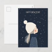 おめでとうの子 シーズンポストカード (正面/裏面)