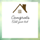 おめでとうの新しい家実在主地就任t ウィンドウサイン (シート3)