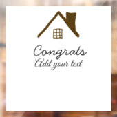 おめでとうの新しい家実在主地就任t ウィンドウサイン (シート2)