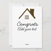 おめでとうの新しい家実在主地就任t シーズンカード (裏面)