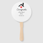 おめでとうの新しい家実在主地就任t ハンドファン (裏面)