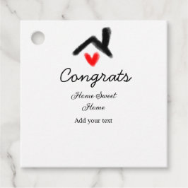 おめでとうの新しい家実在主地就任t フェイバータグ