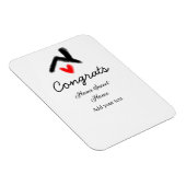 おめでとうの新しい家実在主地就任t マグネット (右側)