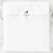 おめでとうの新しい家実在主地就任t ラウンドシール (バッグ)