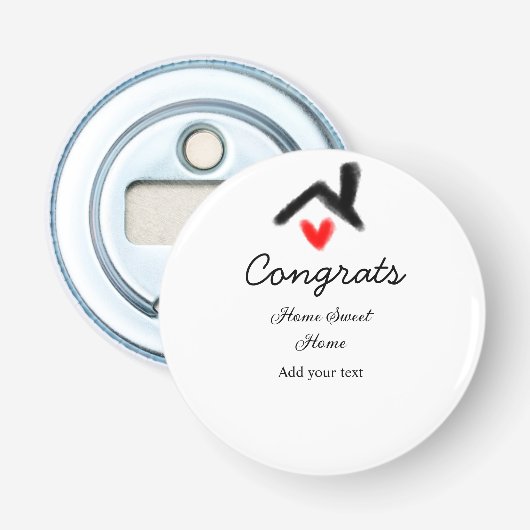 おめでとうの新しい家実在主地就任t 栓抜き (正面)