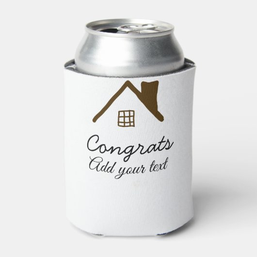 おめでとうの新しい家実在主地就任t 缶クーラー (缶正面)