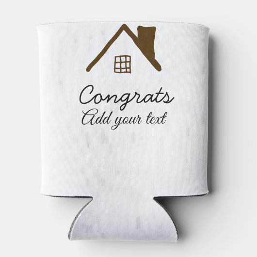 おめでとうの新しい家実在主地就任t 缶クーラー (裏面)