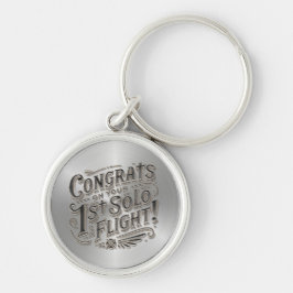 おめでとうの最初の単独飛行 キーホルダー