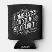 おめでとうの最初の単独飛行 缶クーラー (裏面)