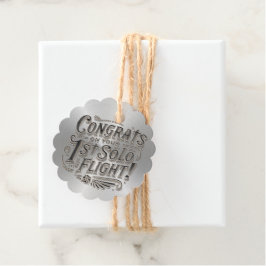 おめでとうの第1回ソロ飛行！ フェイバータグ