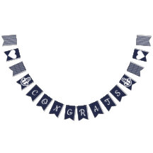 おめでとうの航海のな旗布