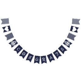 おめでとうの航海のな旗布 バンティングフラッグ