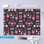 おめでとうの花配達ツインガールズ 薄葉紙 (クラフト)