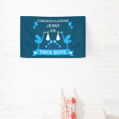 おめでとうの花配達ツインボーイ 横断幕 (インサイチュ)