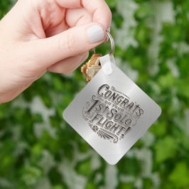 おめでとうは初のソロフライト キーホルダー