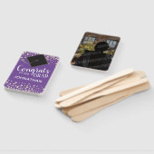 おめでとうは我々のグラード紙吹雪写真ハンドファン ハンドファン (組立なし)