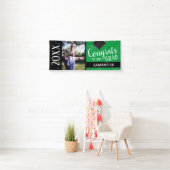 おめでとうをグラッド1枚に毎年 横断幕 (インサイチュ)