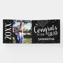 おめでとうをグラッド1枚に毎年 横断幕