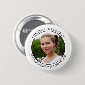 おめでとうを卒業した！写真 – 20xxクラス 缶バッジ (正面&裏面)