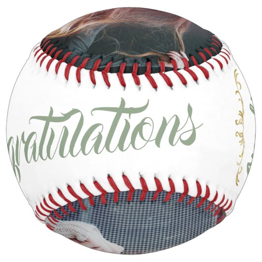 おめでとうエレガント卒業2写真 ソフトボール (裏面)