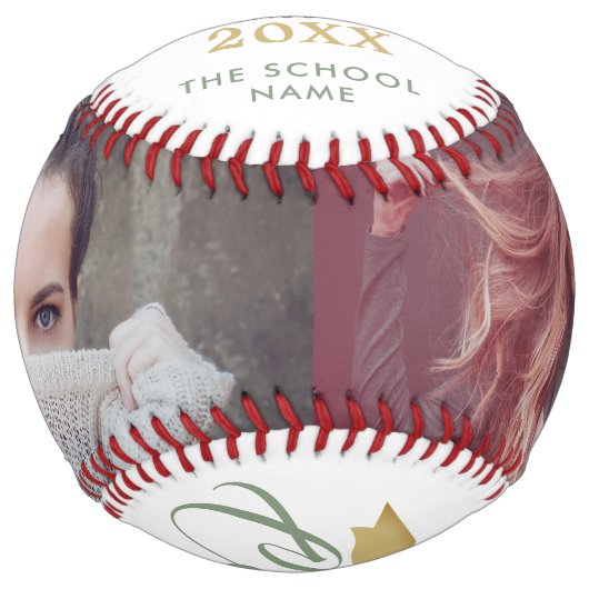 おめでとうエレガント卒業2写真 ソフトボール (正面)