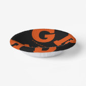 おめでとうオレンジオンブラック卒業 ペーパーボウル (傾斜あり)