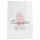 おめでとうオンザニューホーム抱き枕 ミディアムペーパーバッグ (裏面)