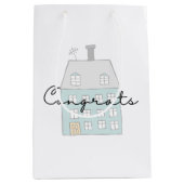 おめでとうオンザニューホーム抱き枕 ミディアムペーパーバッグ (正面)