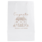 おめでとうオンザニューホーム抱き枕 ミディアムペーパーバッグ (裏面)