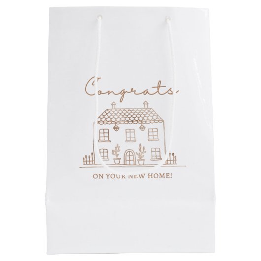 おめでとうオンザニューホーム抱き枕 ミディアムペーパーバッグ (裏面)