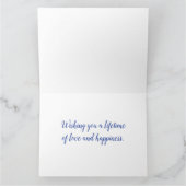 おめでとうカスタムバララージ結婚ズカード カード (内部)