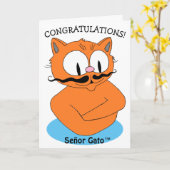 おめでとうカードを渡せ カード (黄色い花)