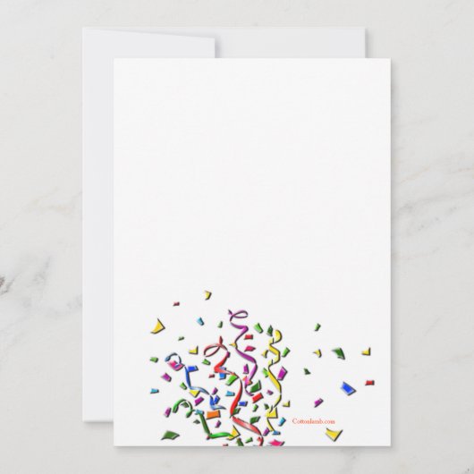 おめでとうカード (裏面)