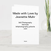 おめでとうカード カード (裏面)