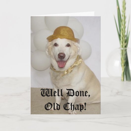 おめでとうカード カード (正面)