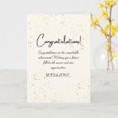 おめでとうカード カード (黄色い花)