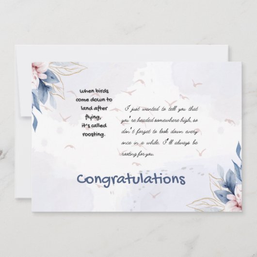 おめでとうカード サンキューカード (正面)