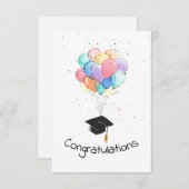 おめでとうカード サンキューカード (正面/裏面)