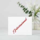 おめでとうカード ポストカード (スタンド正面)