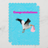 おめでとうカード 招待状 (正面/裏面)