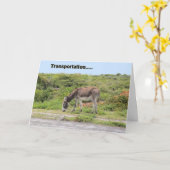 おめでとうカード、新車 カード (黄色い花)